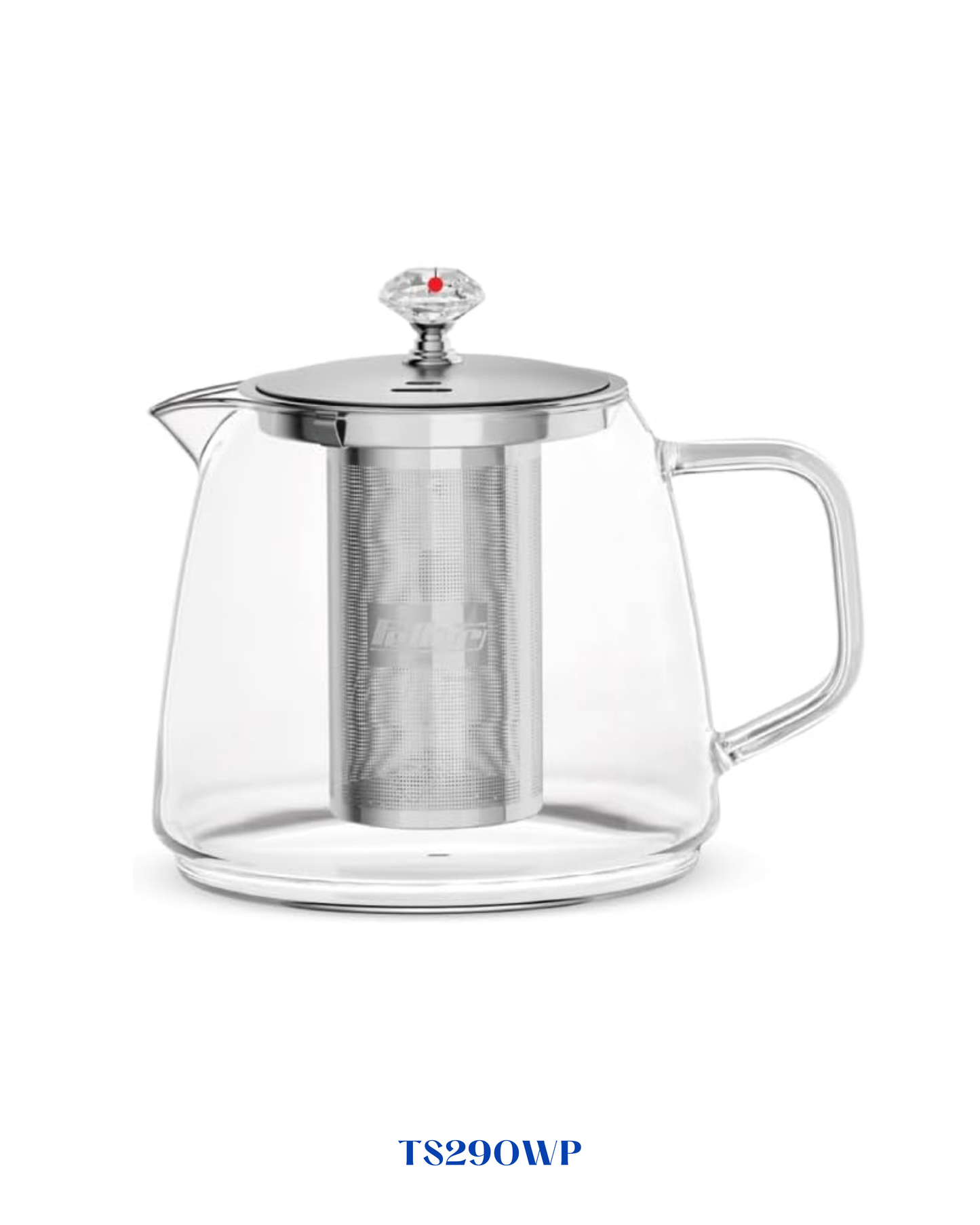 RETRO STYLE 2-IN-1 STAINLESS STEEL TEA MAKER + KETTLE 2200W-1.7L
