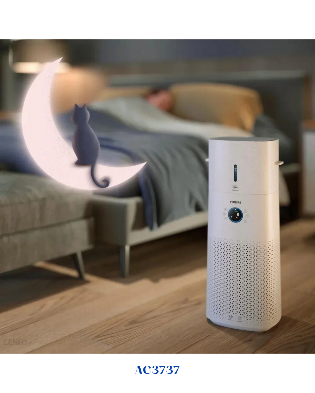 PHILIPS SERIES 3000 2-IN-1 AIR PURIFIER & HUMIDIFIER  (42W, 4L)