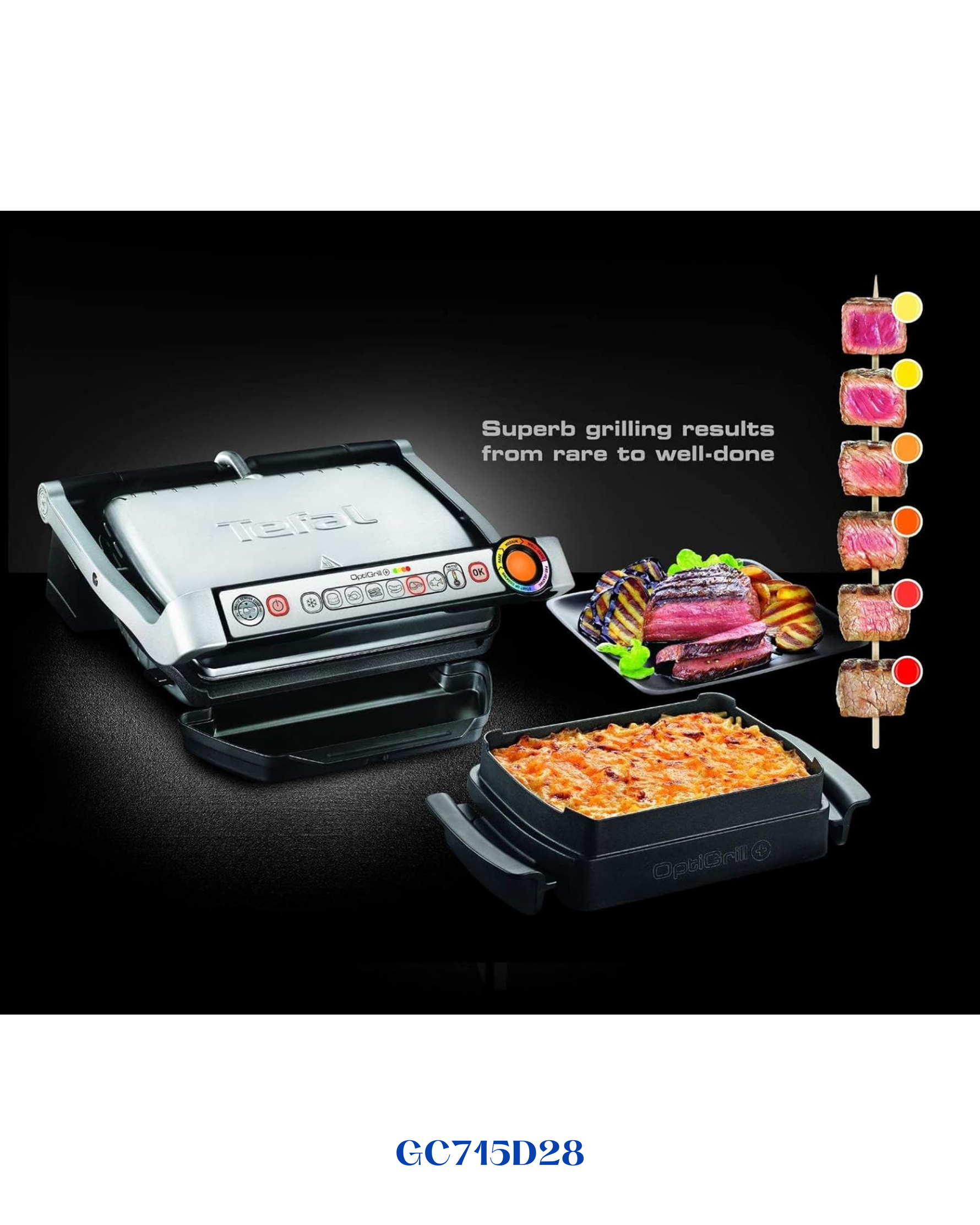 TEFAL OPTIGRILL+ XL CONTACT GRILL 2000W