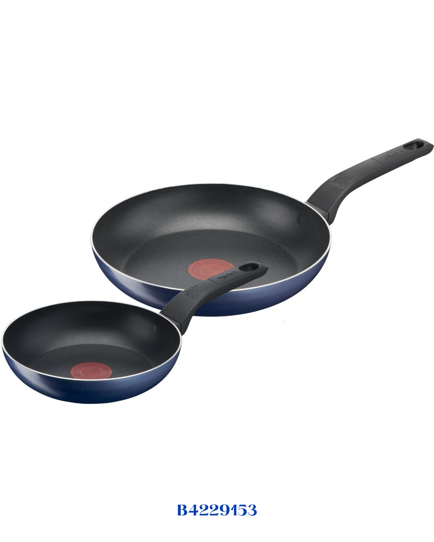 TEFAL FRYPAN SET BLUE 2 PIECES 20CM-26CM