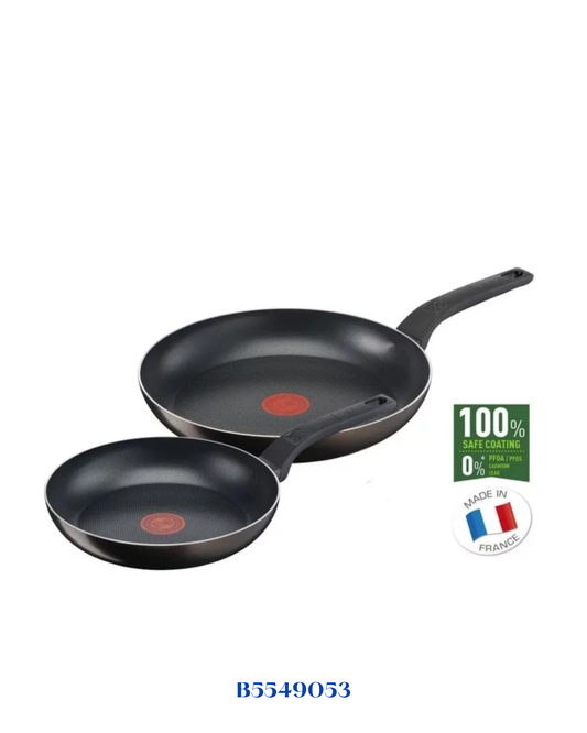 TEFAL EXTRA COOK & CLEAN PFANNENSET 24/28CM