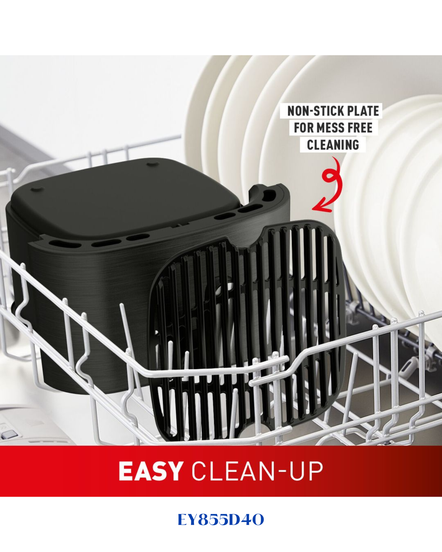 TEFAL EASY FRY MEGA AIR FRYER - STAINLESS STEEL, 7.5L