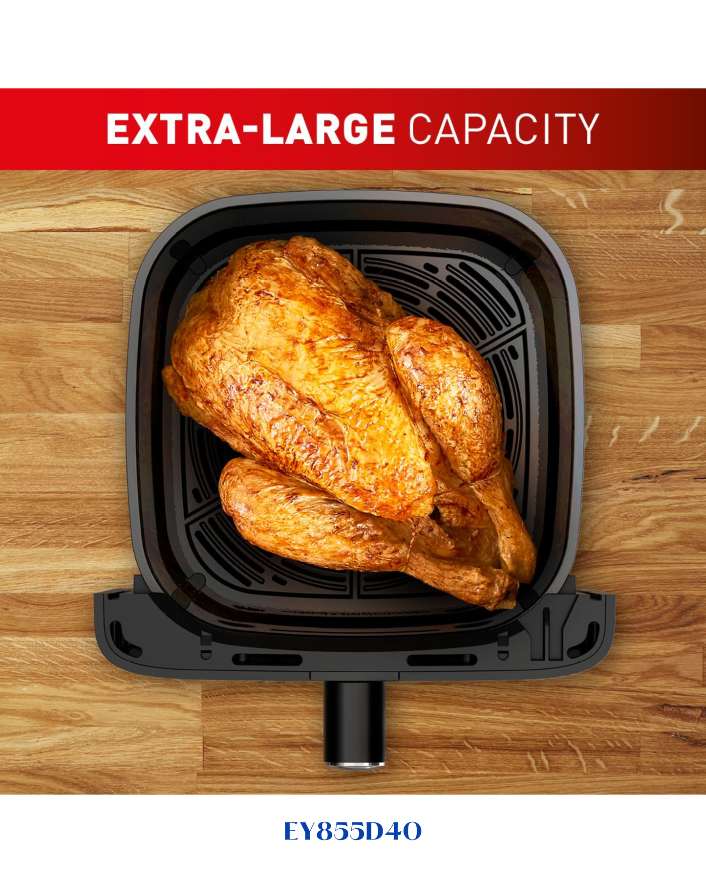 TEFAL EASY FRY MEGA AIR FRYER - STAINLESS STEEL, 7.5L