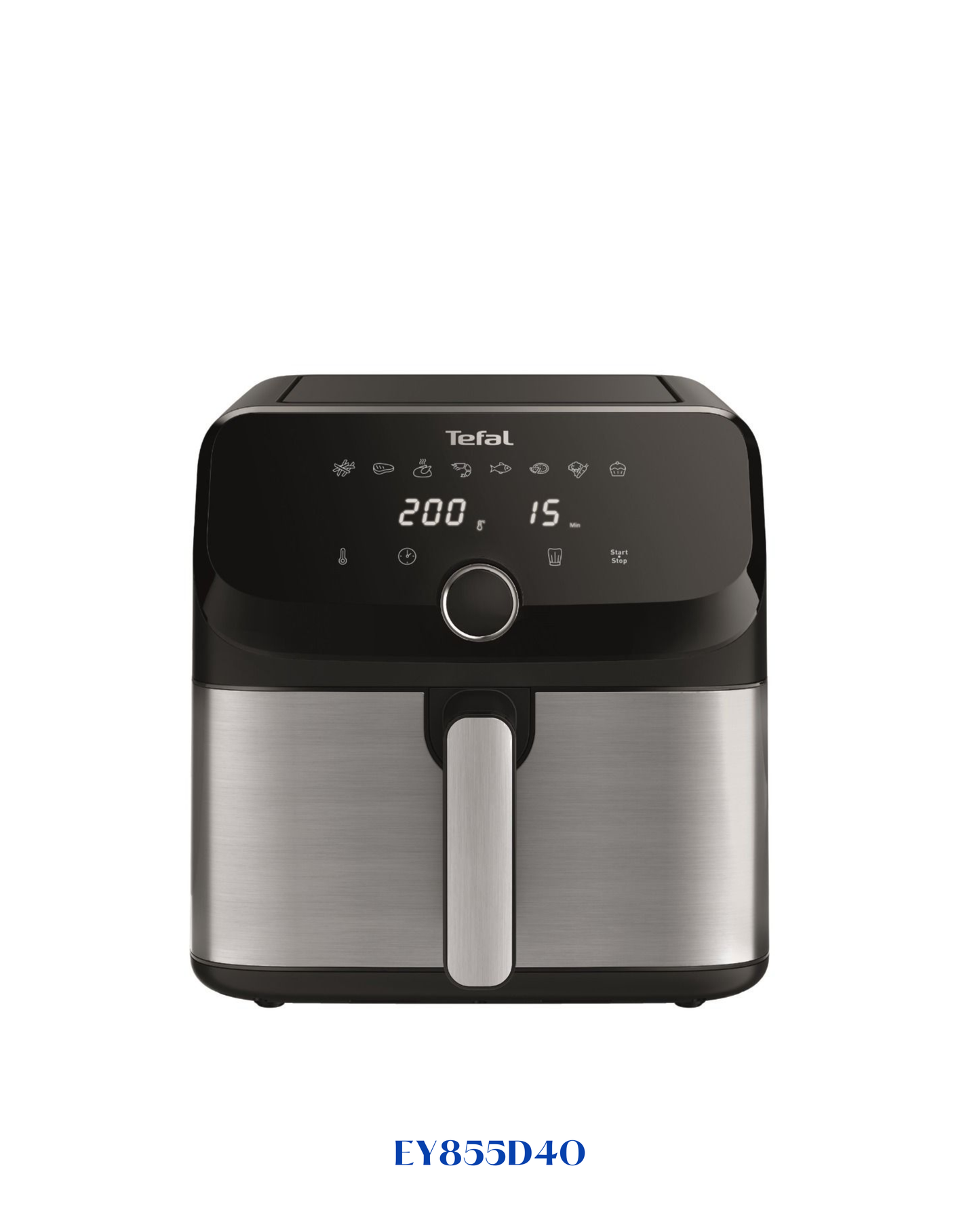 TEFAL EASY FRY MEGA AIR FRYER - STAINLESS STEEL, 7.5L