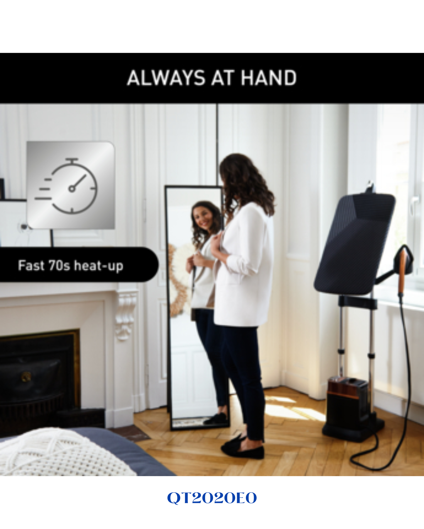 TEFAL IXEO STEAM CARE HANDHELD GARMENT STEAMER