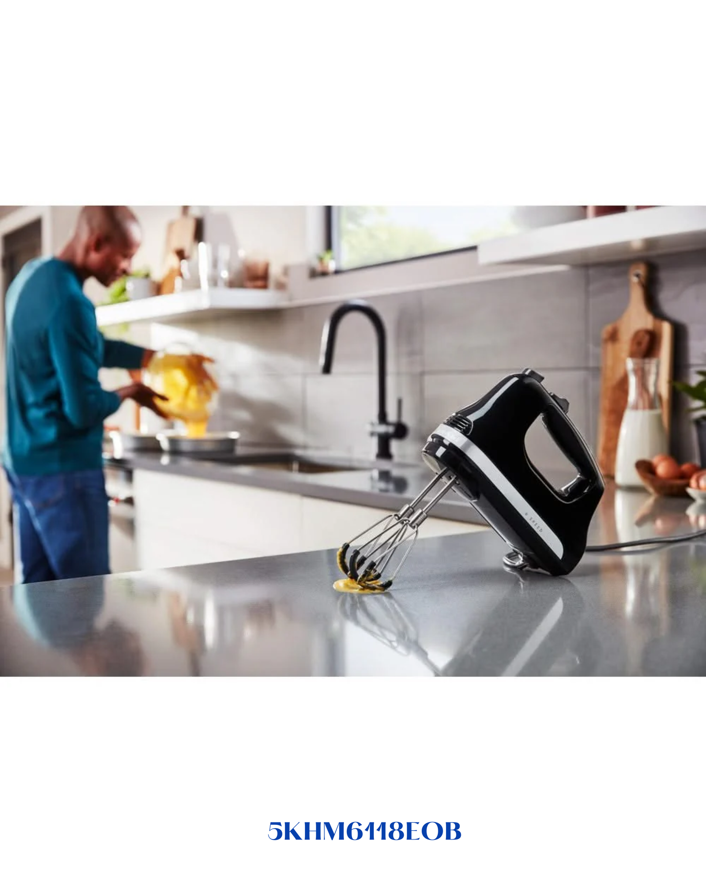 KITCHENAID 6-SPEED HAND MIXER BLACK