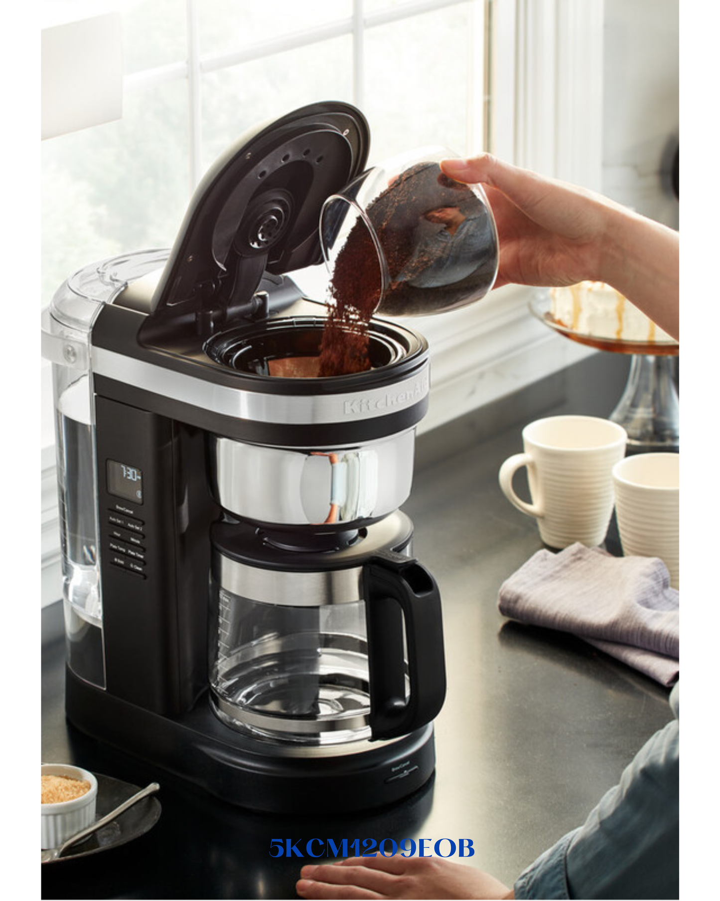 KITCHENAID DRIP COFFEE MAKER 1100W 1.7L