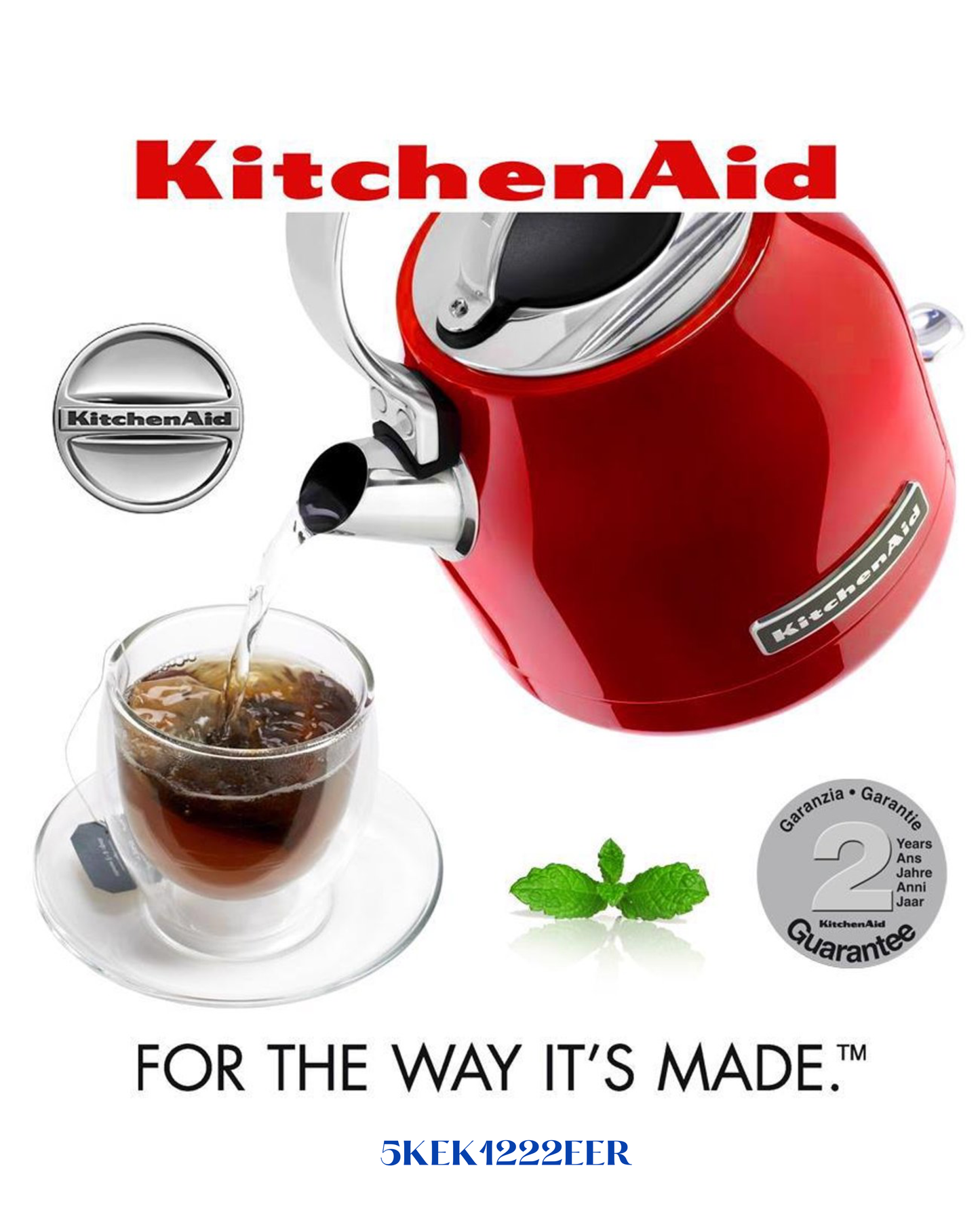 KITCHENAID ELECTRIC KETTLE 1.25L