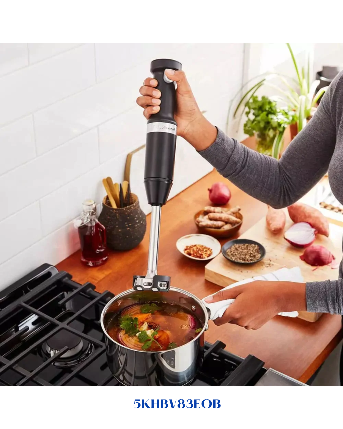 KITCHENAID HAND BLENDER 180W 1L