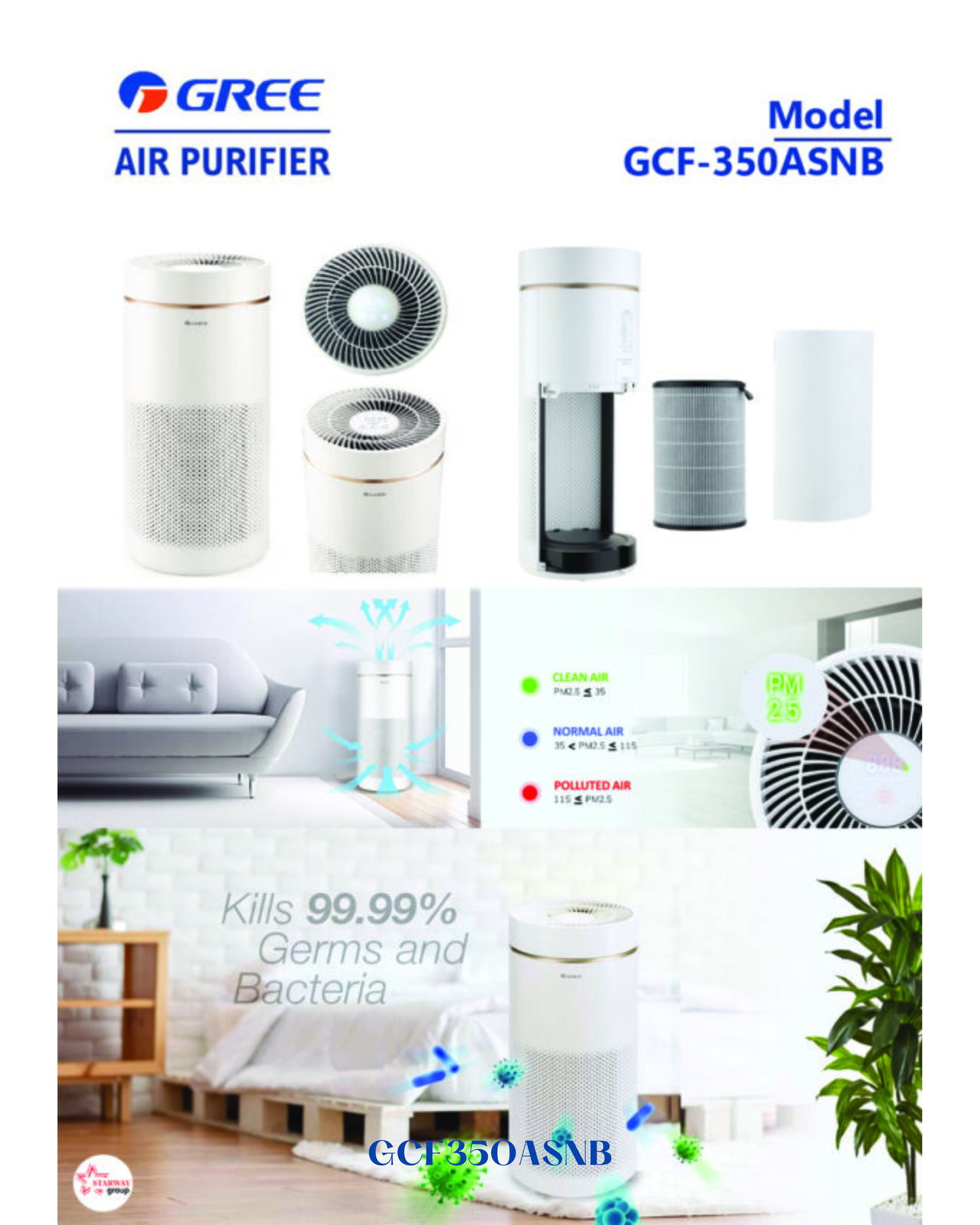 GREE BRAND AIR PURIFIER