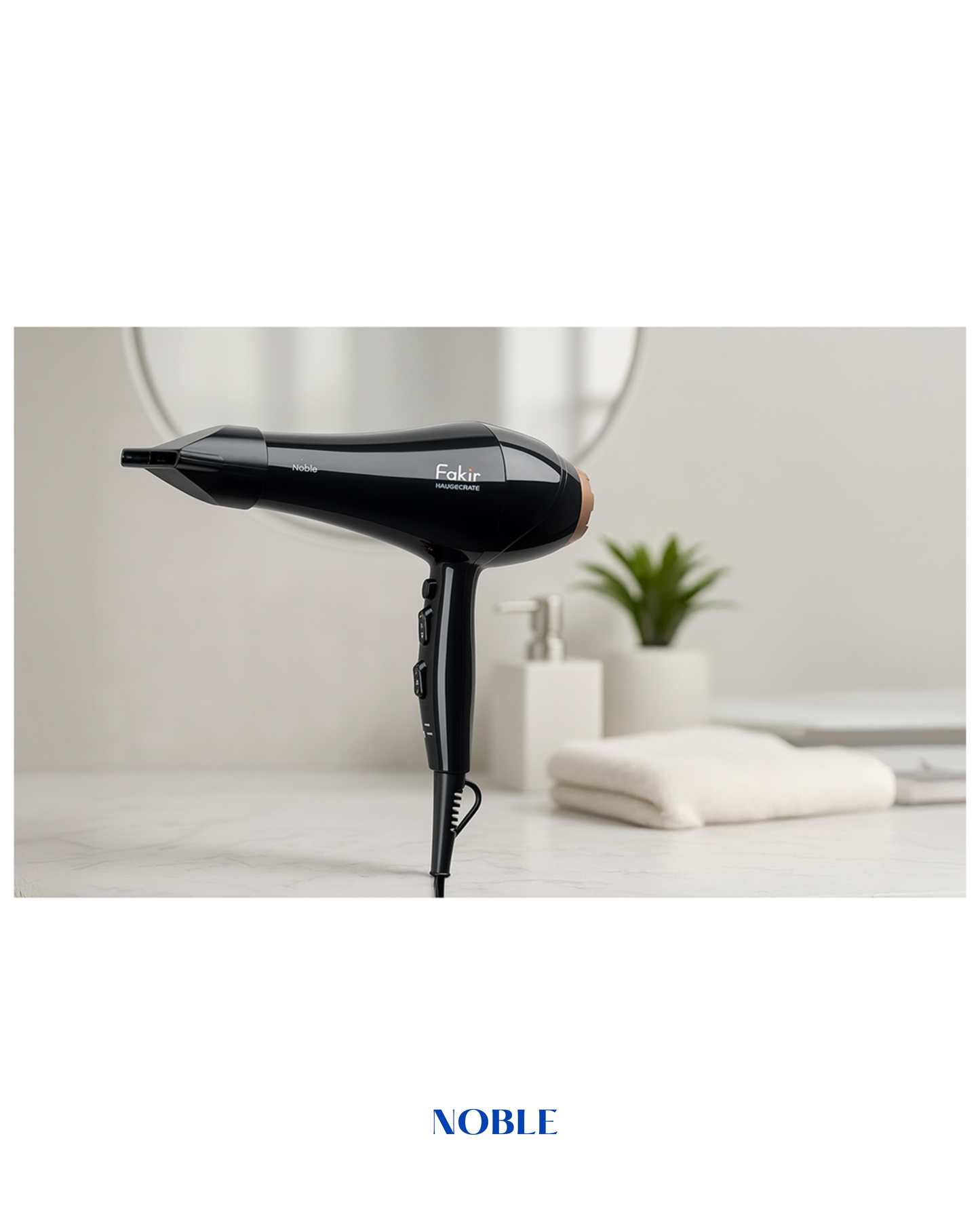 FAKIR NOBLE PROFESSIONAL AC-HAIR DRYER-BLACK