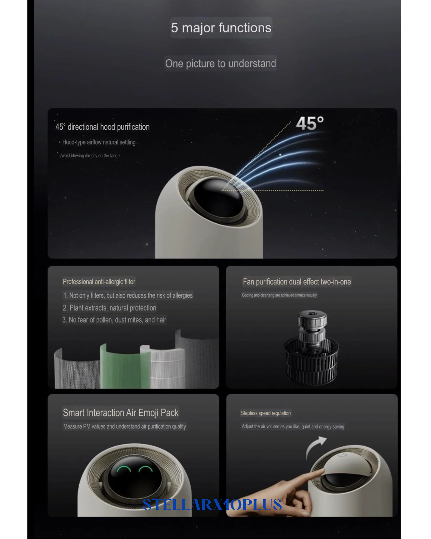 MOVA STELLAR X10 PLUS SMART AIR PURIFIER