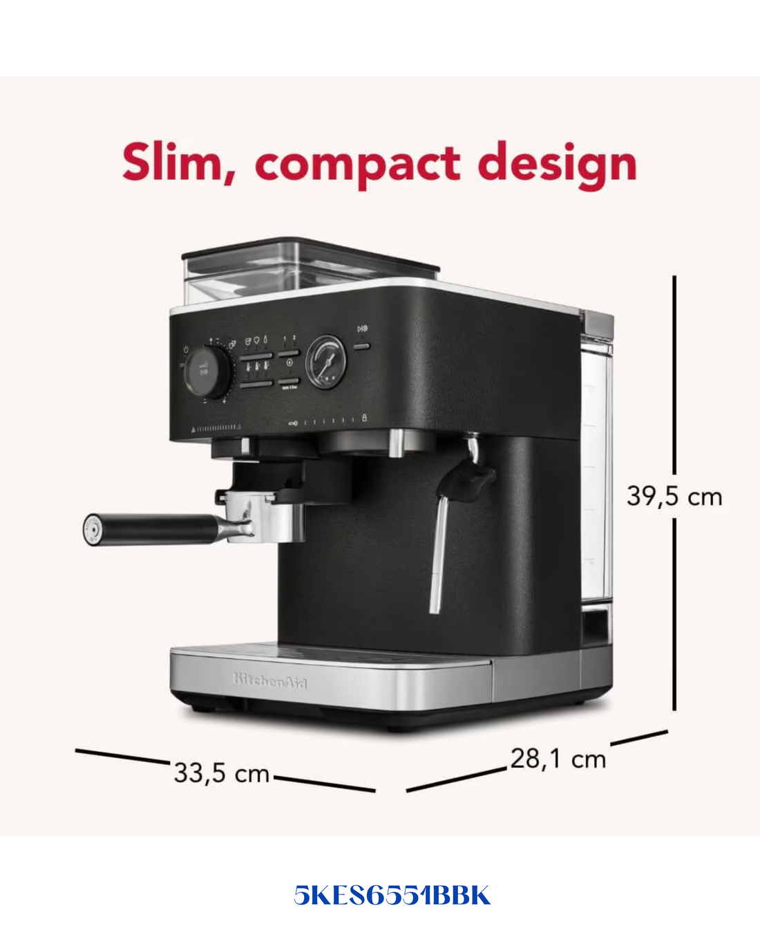 KITCHENAID SEMI AUTOMATIC ESPRESSO MACHINE