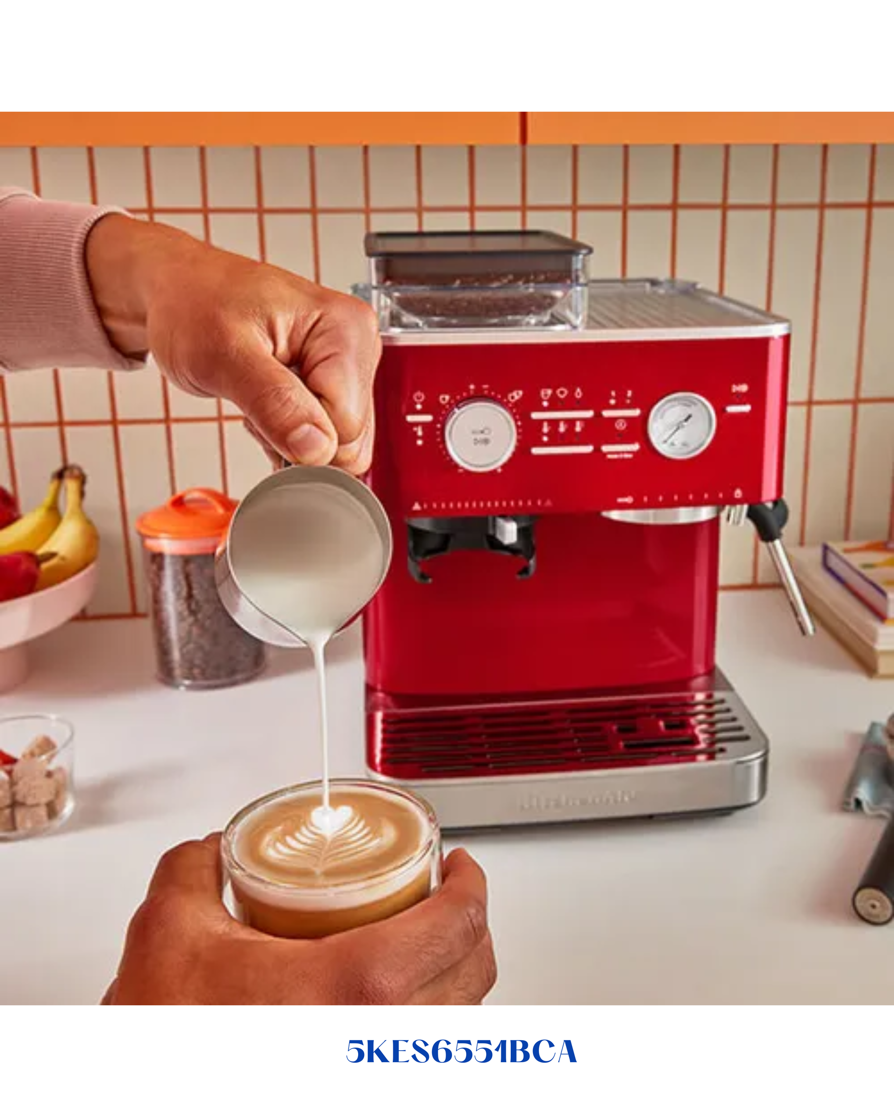 KITCHENAID SEMI AUTOMATIC ESPRESSO MACHINE