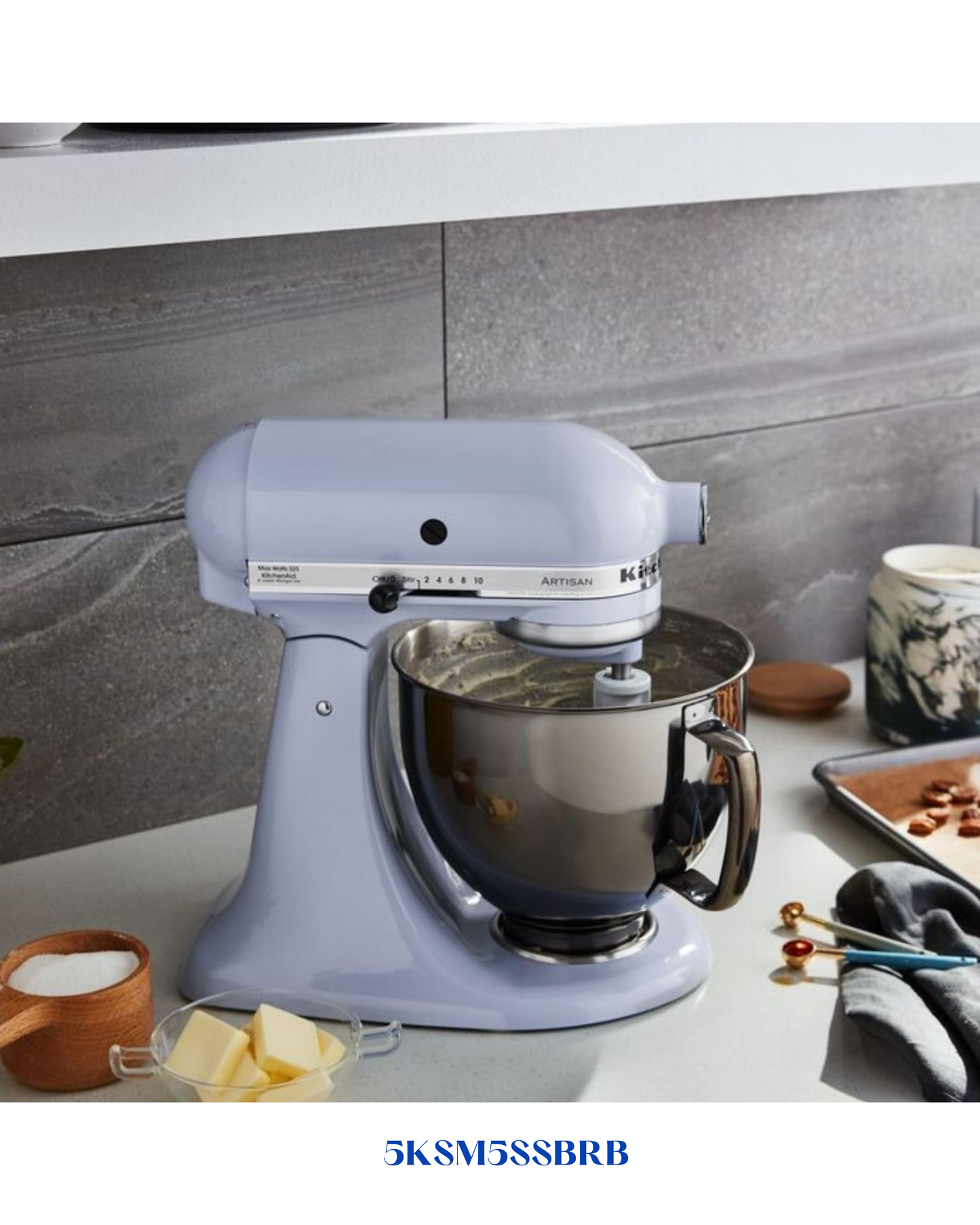 وعاء خلط ستانلس ستيل من KITCHENAID سعة 4.8 لتر