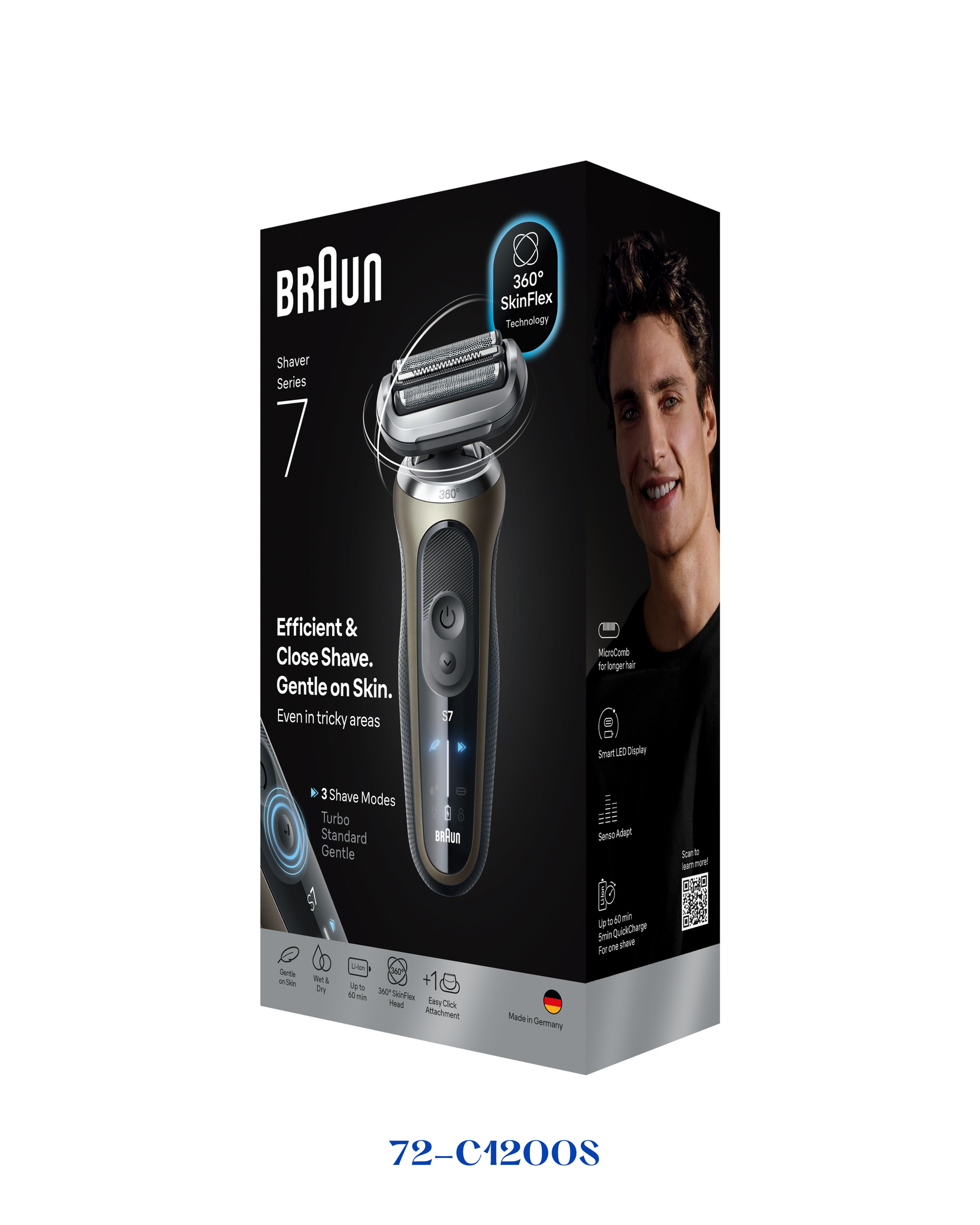 BRAUN ELECTRIC SHAVER SERIES 7