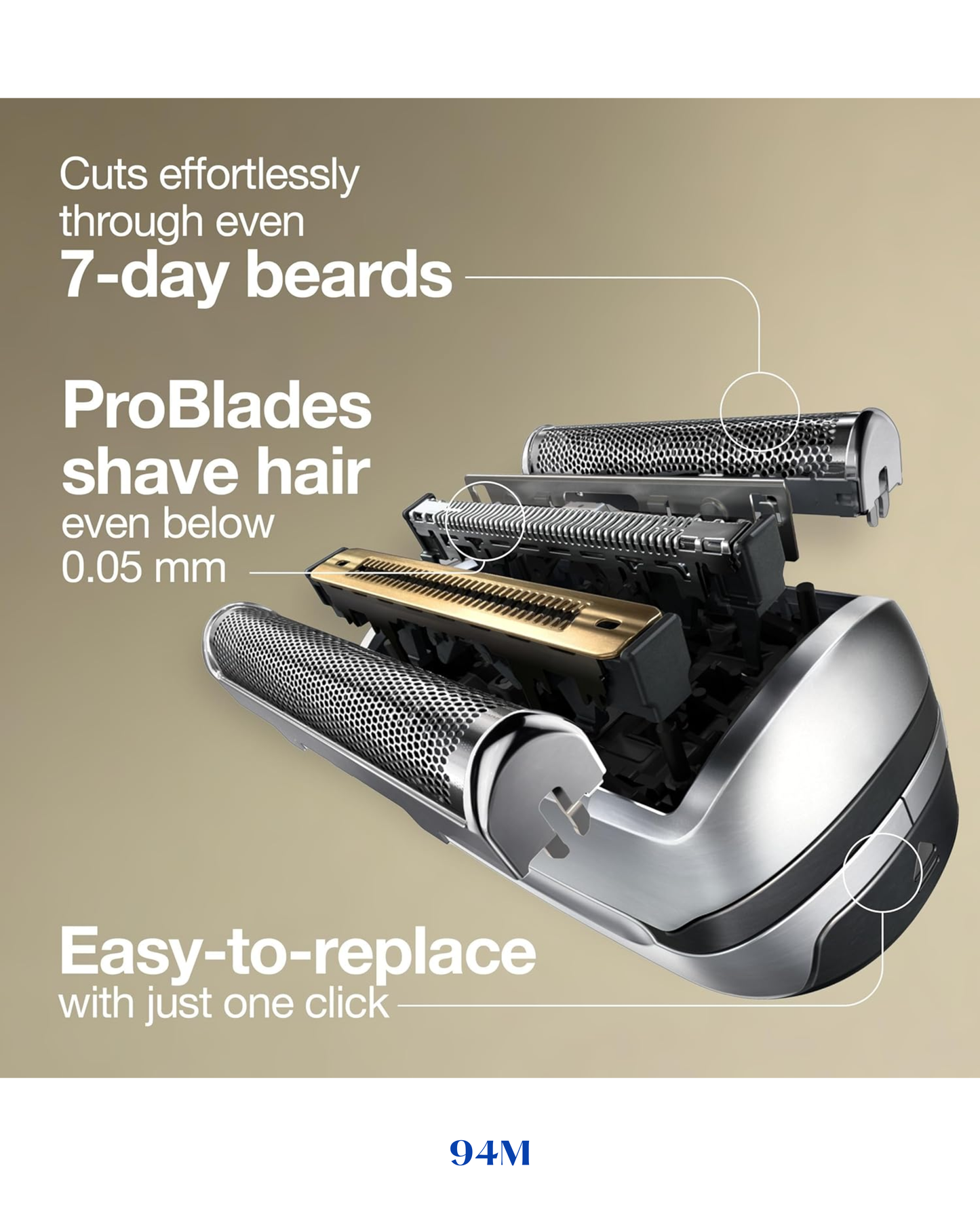 BRAUN ELECTRIC RAZOR HEAD SERIES 9 PRO