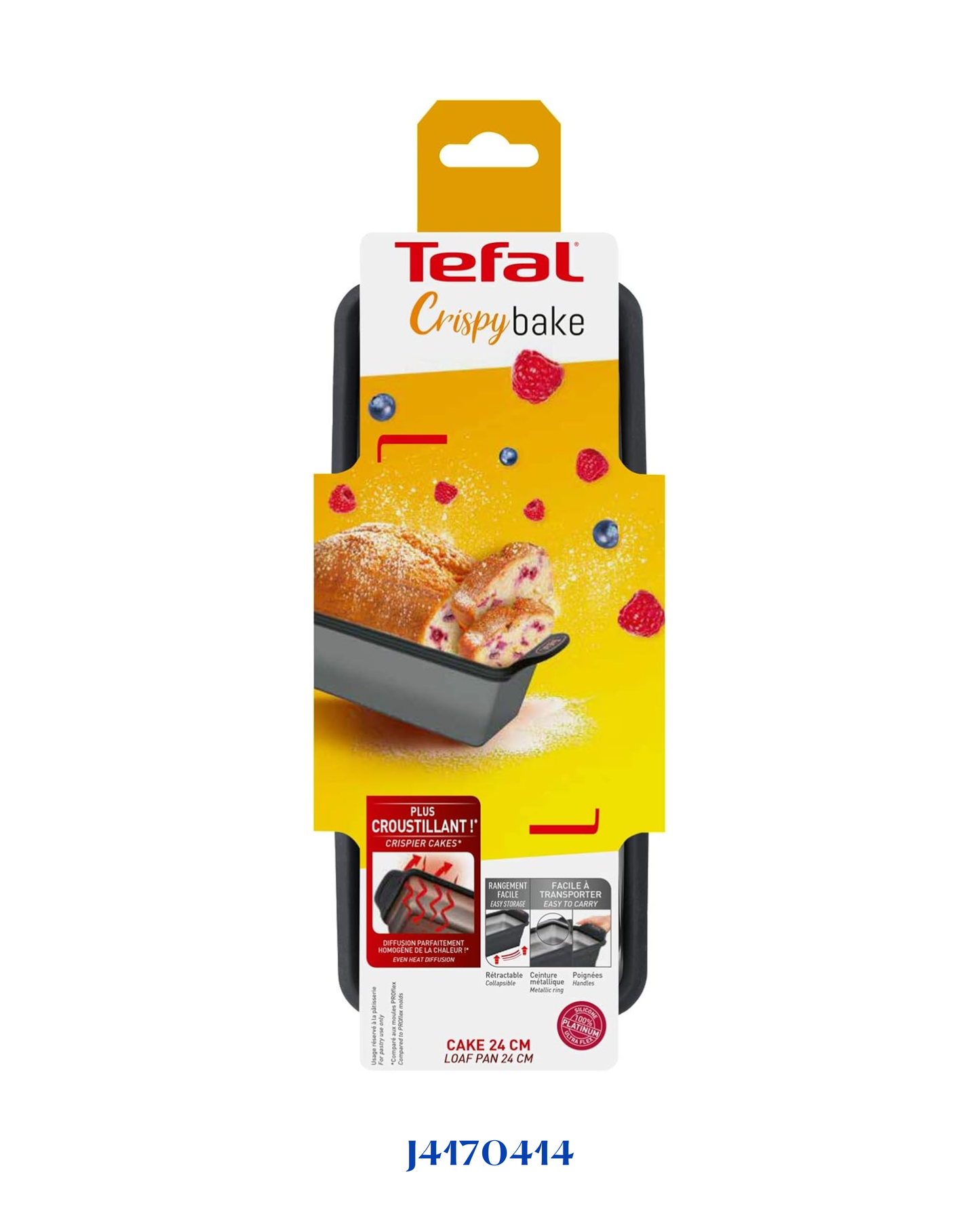 TEFAL CRISPYBAKE CAKE MOULD 24CM