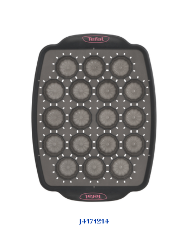 TEFAL CRISPYBAKE SILICONE 18 MINI-CANNELES 29X21 CM