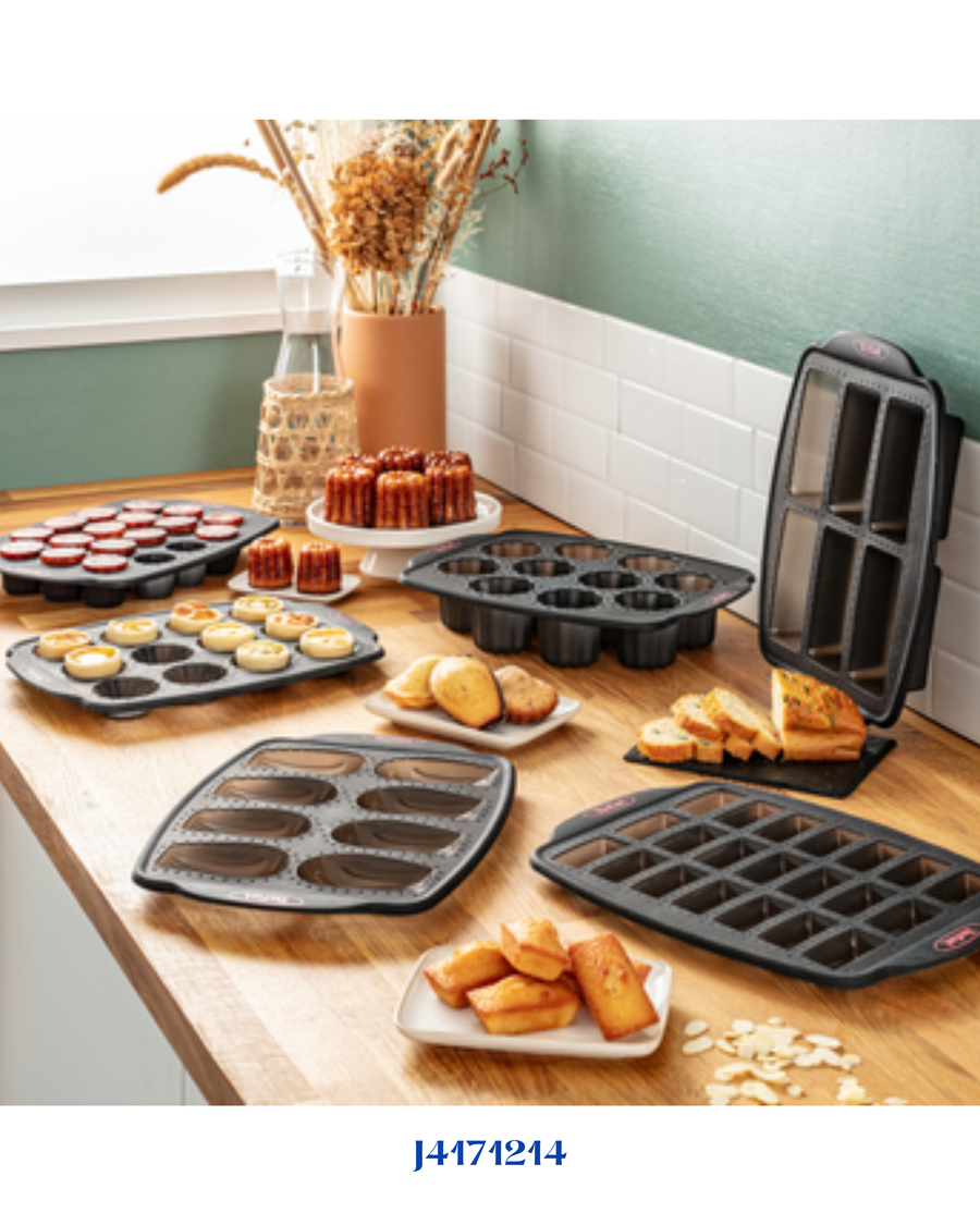 TEFAL CRISPYBAKE SILICONE 18 MINI-CANNELES 29X21 CM
