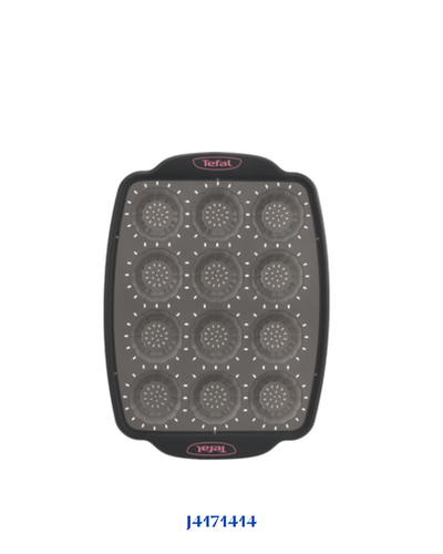 TEFAL CRISPYBAKE SILICONE 12 TARTLETS 29X21 CM