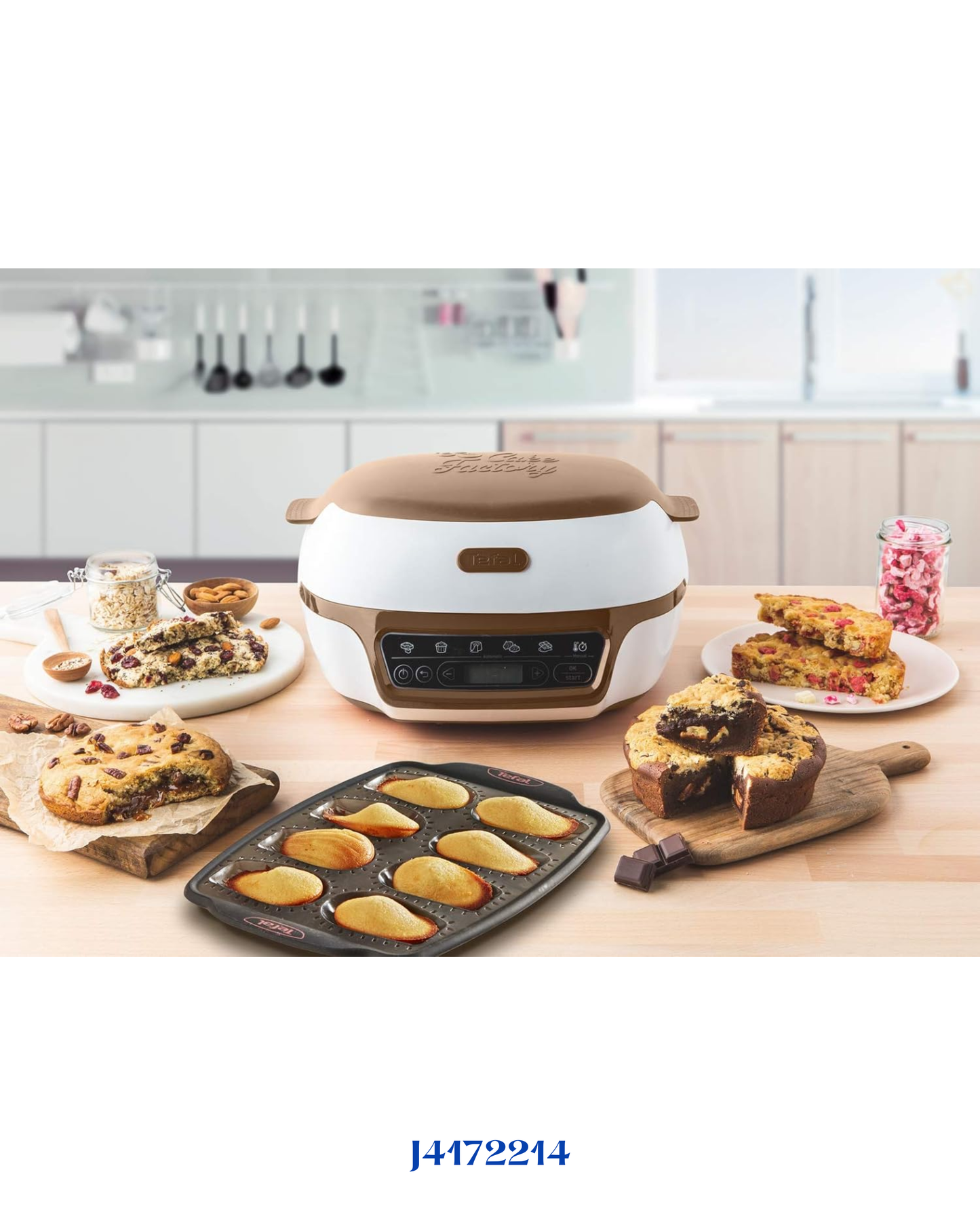 TEFAL CRISPYBAKE SILICONE 24 MINI-MADELEINES 30X29 CM