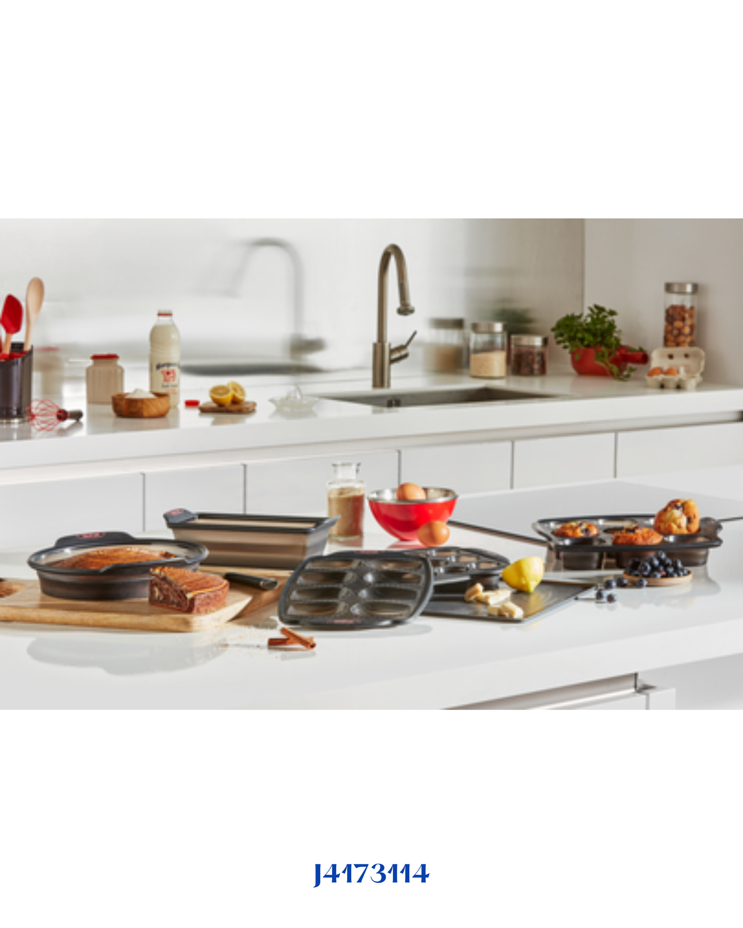 TEFAL CRISPYBAKE SILICONE MACAROON MAT 53X31 CM