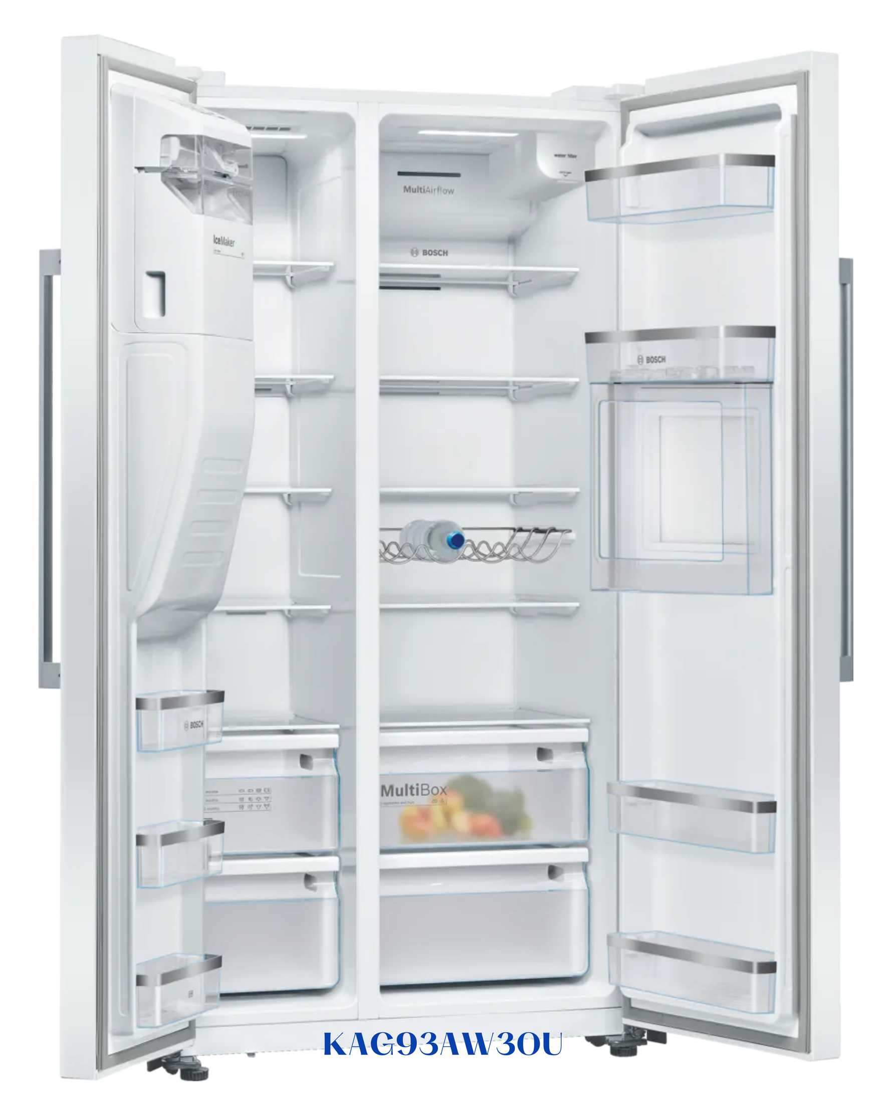 BOSCH SIDE-BY-SIDE REFRIGERATOR  598L