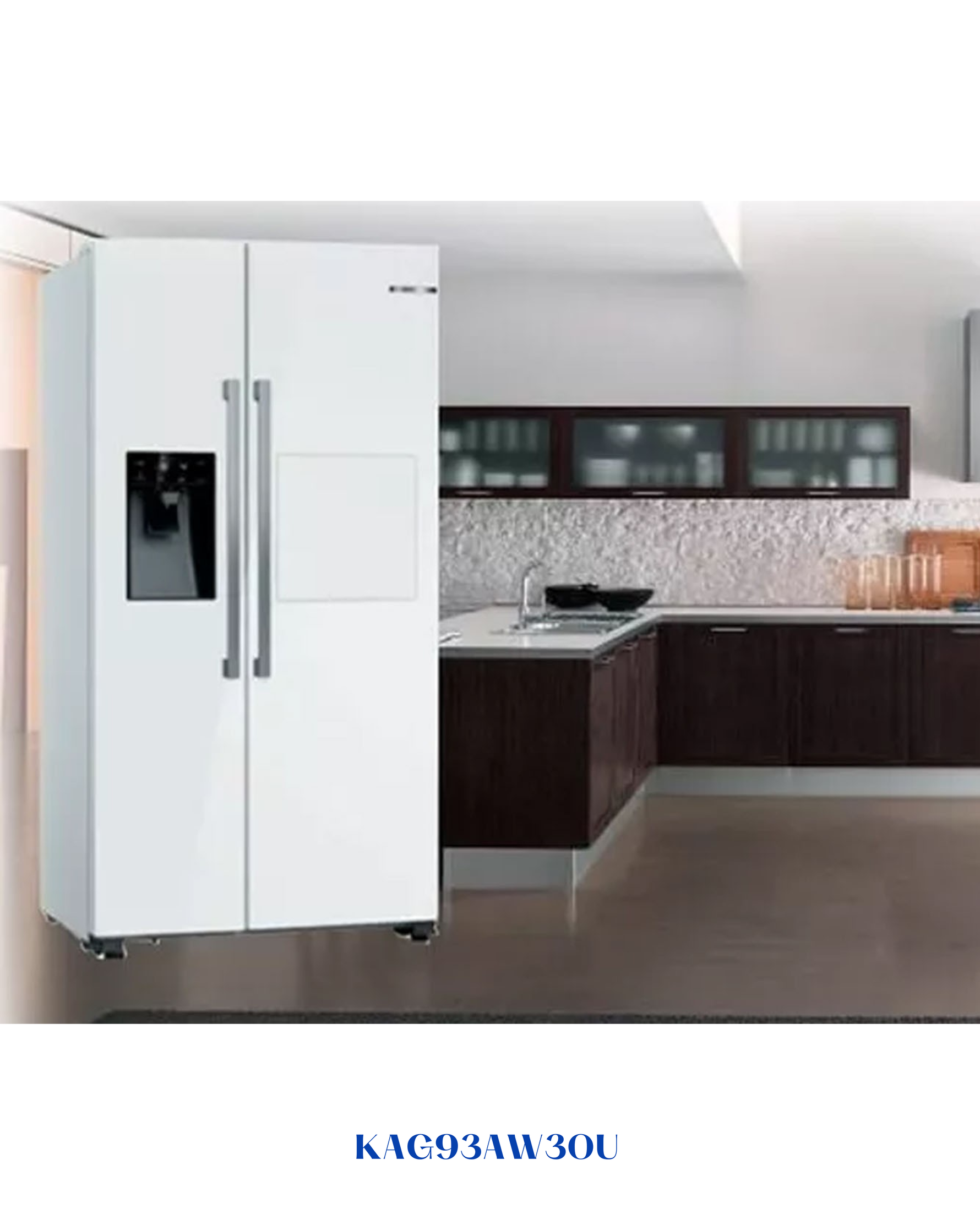 BOSCH SIDE-BY-SIDE REFRIGERATOR  598L