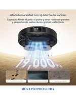 MOVA P50 PRO ULTRA ROBOT VACUUM-19000PA-BLACK