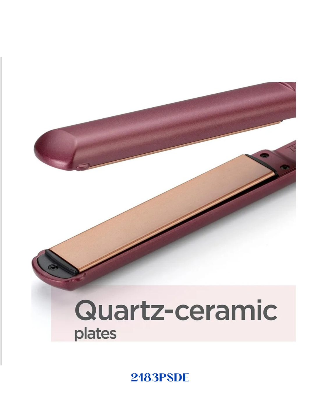 BABYLISS QUARTZ CERAMIC WET AND DRY HAIR STRAIGHTENER