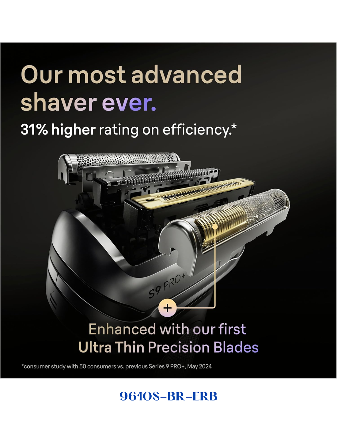 BRAUN ELECTRIC SHAVER SERIES 9 PRO+