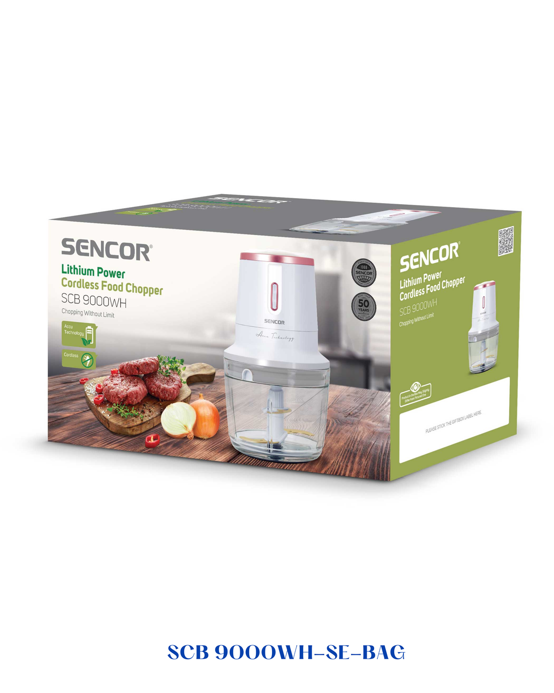 SENCOR BATTERY OPERATED FOOD CHOPPER