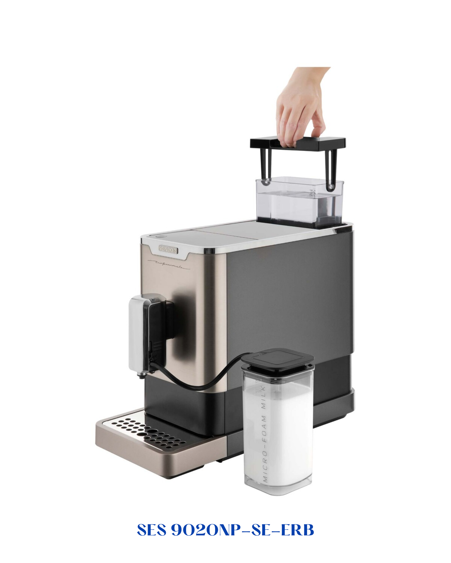SENCOR AUTOMATIC ESPRESSO/CAPPUCCINO MACHINE 1470W 1.1L