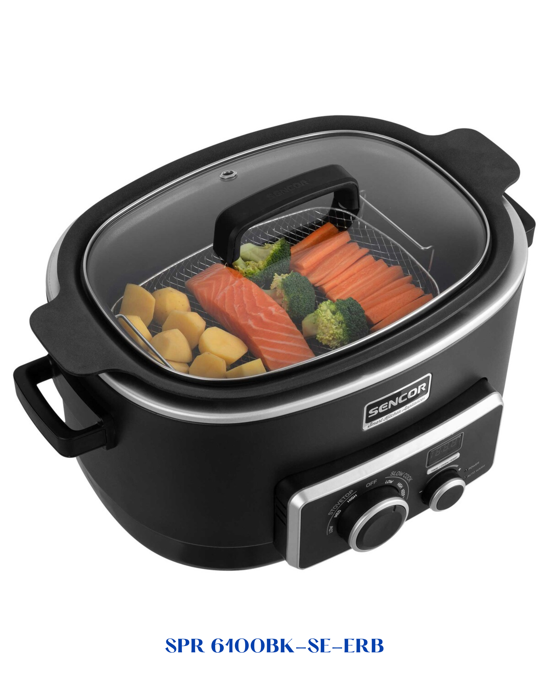 SENCOR MULTI & SLOW COOKER 1200W 5.5L
