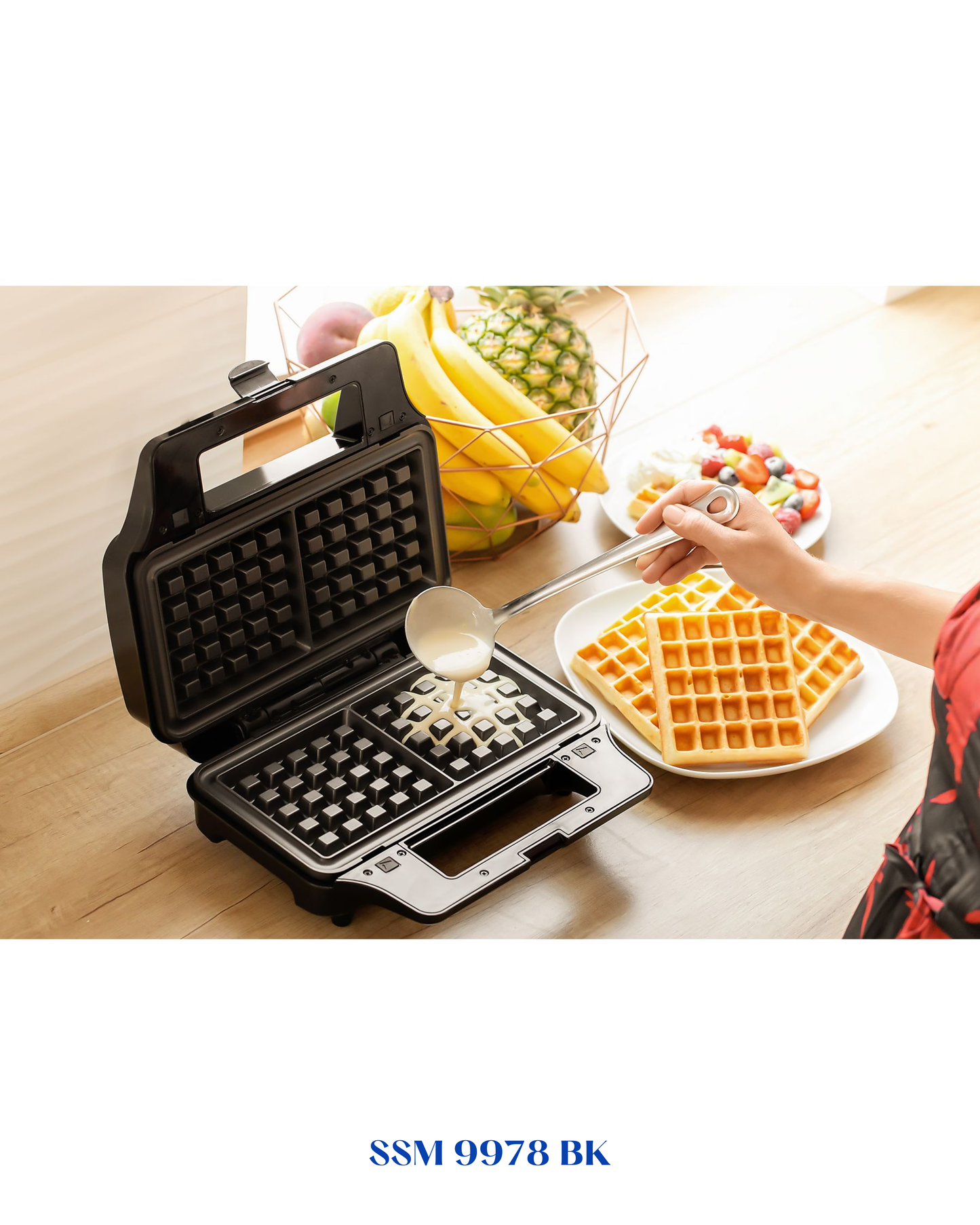 SENCOR SANDWICH MAKER MIT 4 PLATTEN