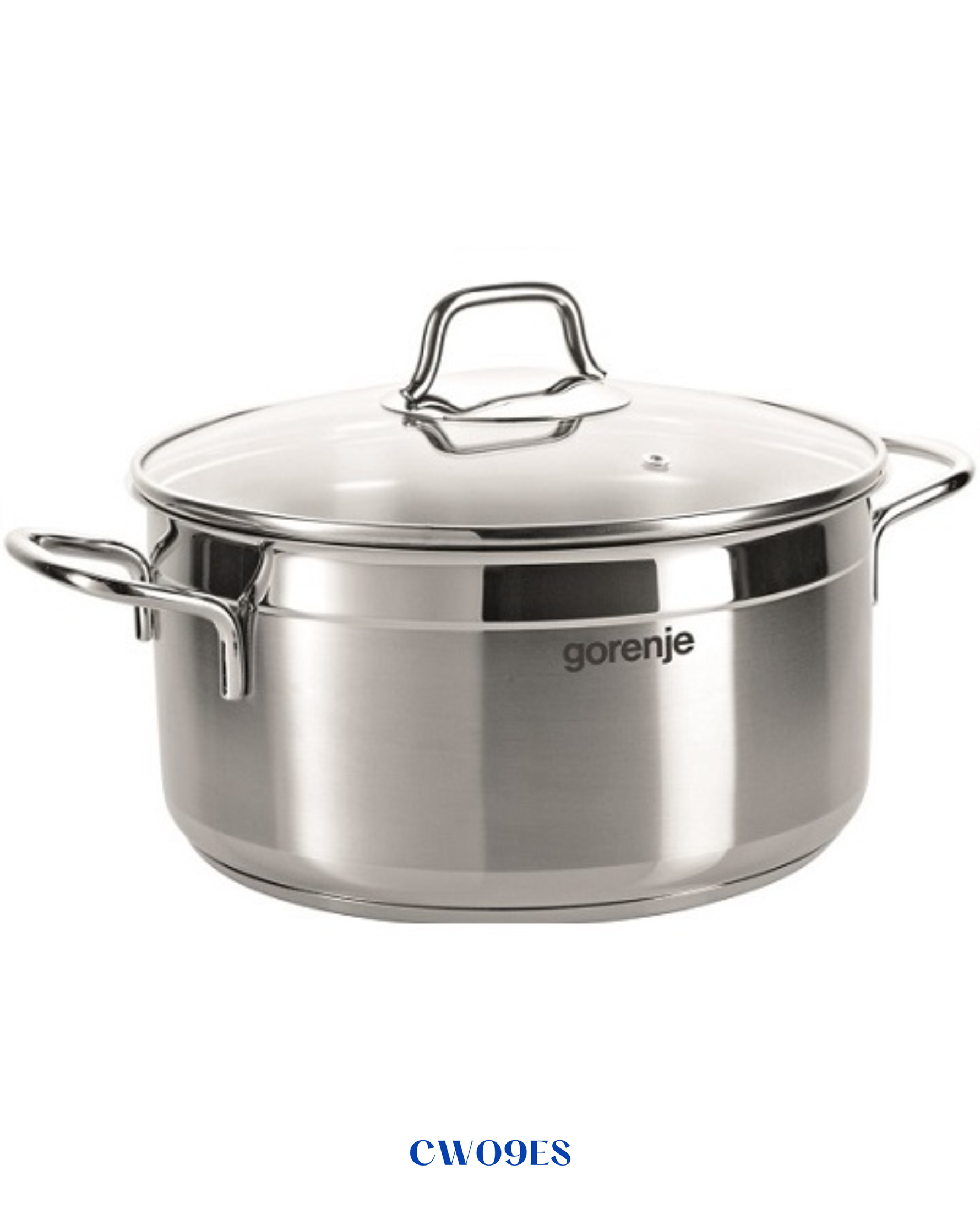 GORENJE COOKWARE SET CW09ES 5-PIECE STAINLESS STEEL