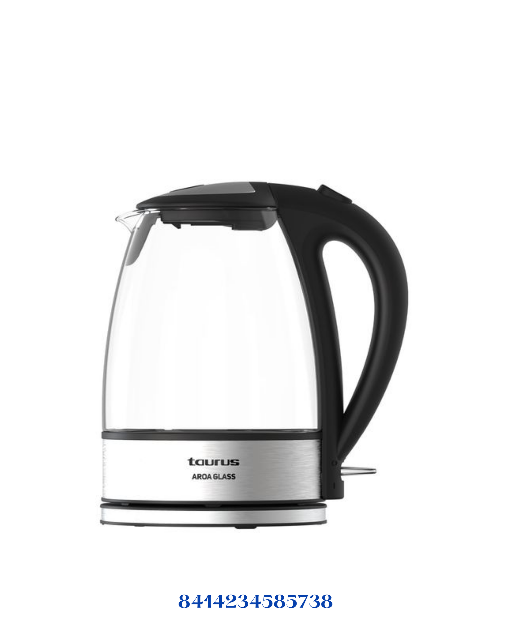 TAURUS AROA GLASS ELECTRIC KETTLE 2200W 1.7L