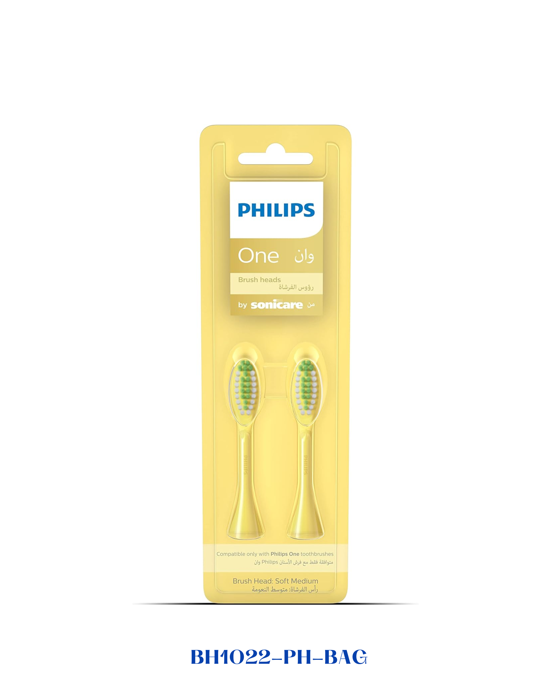 PHILIPS ONE BY SONICARE, 2 BRUSH HEADS