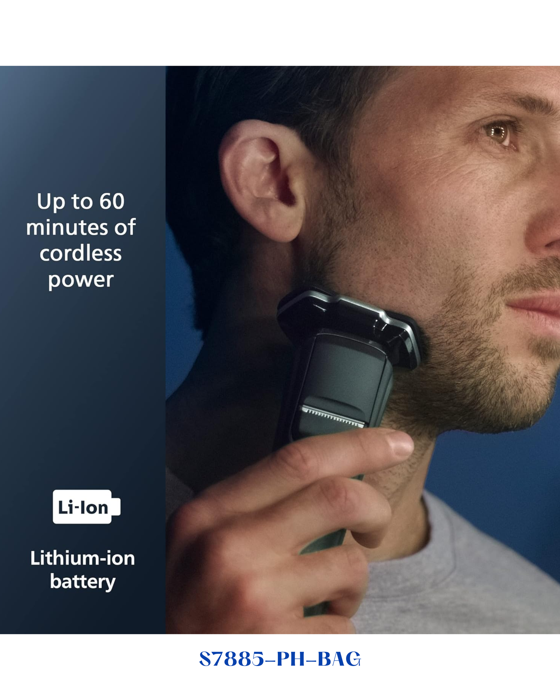 PHILIPS NORELCO SHAVER SERIES 7000 WET & DRY