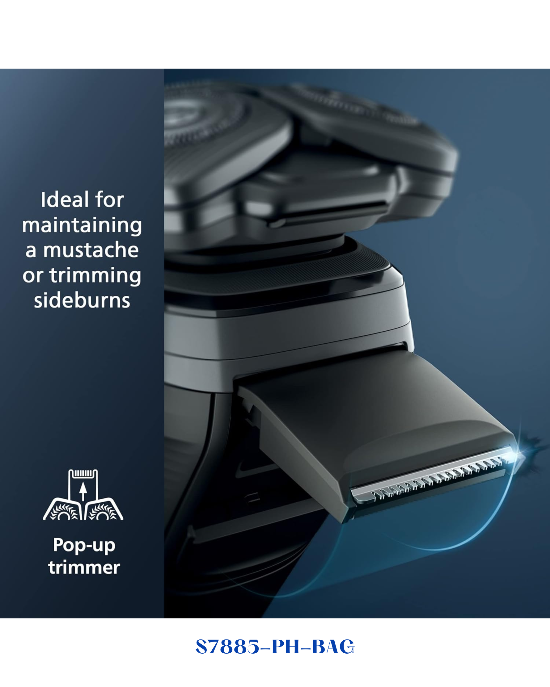 PHILIPS NORELCO SHAVER SERIES 7000 WET & DRY