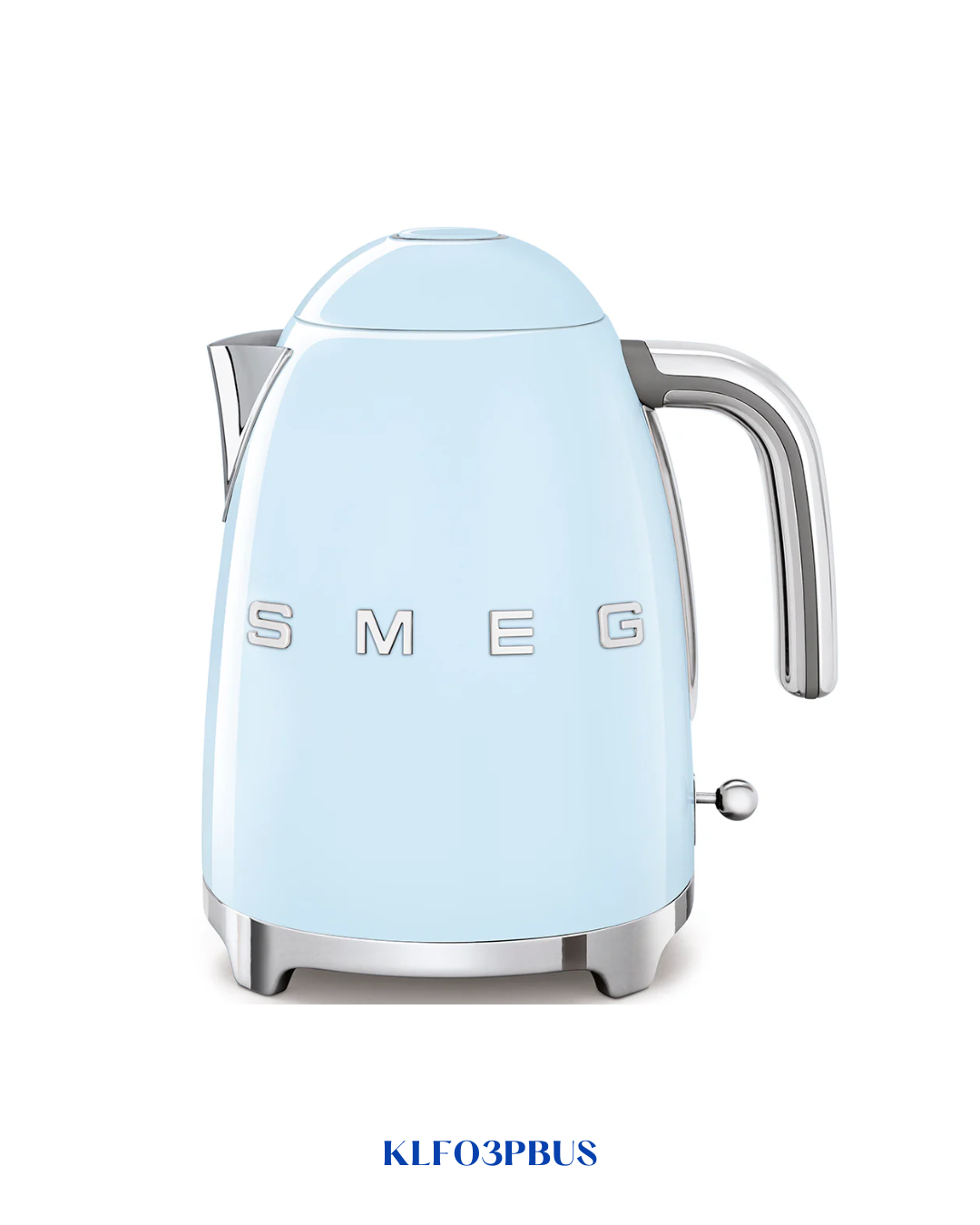 SMEG  STYLE ELECTRIC KETTLE PASTEL PASTEL BLUE 1.7L