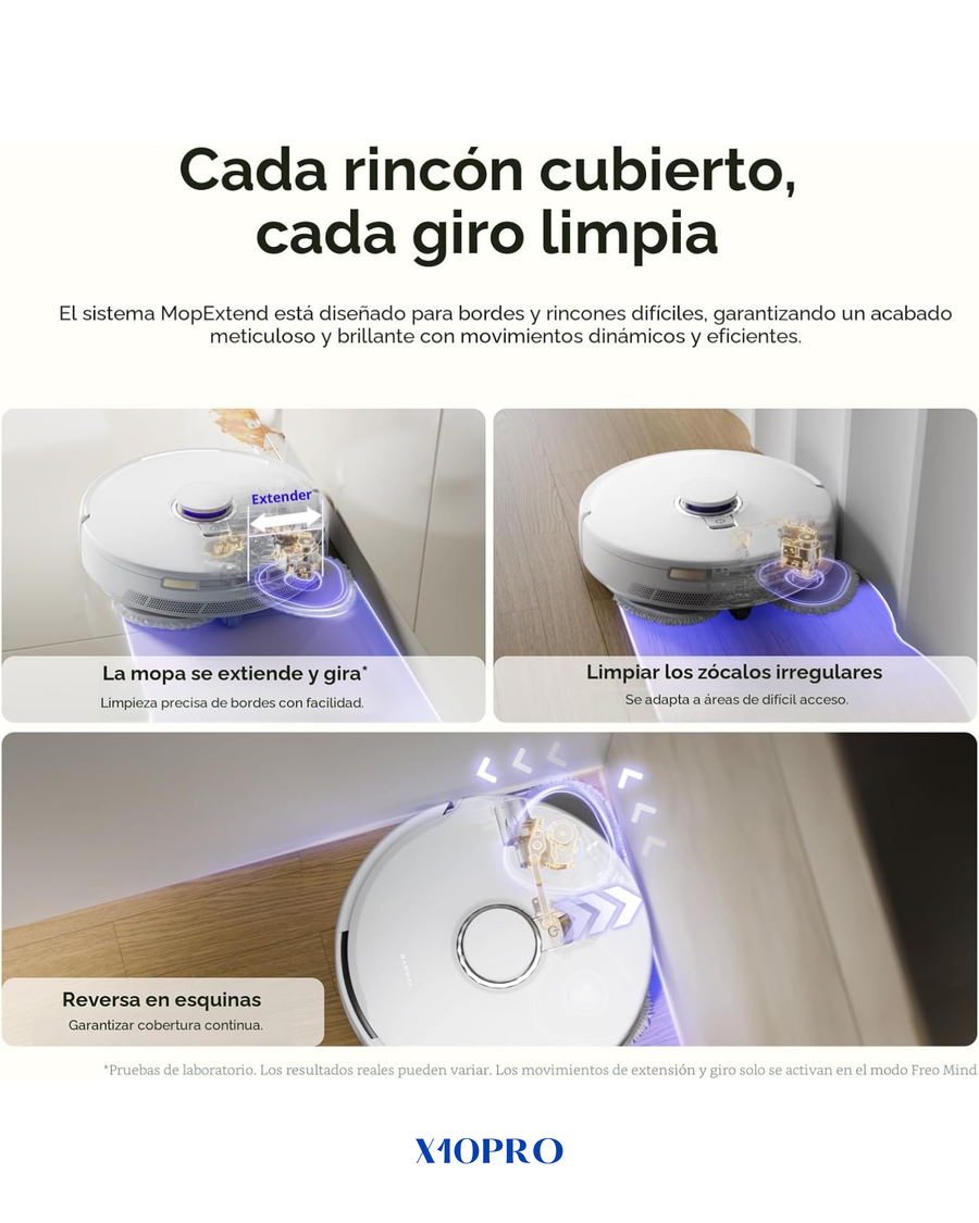NARWAL FREO X10 PRO ROBOT VACUUM & MOP (72W, 5000MAH)