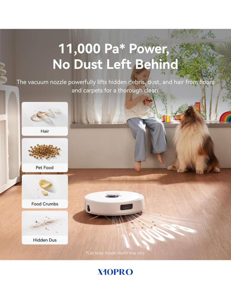 NARWAL FREO X10 PRO ROBOT VACUUM & MOP (72W, 5000MAH)