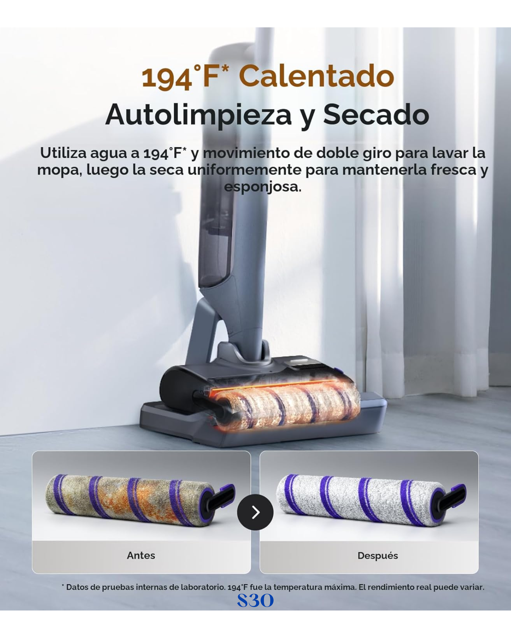 NARWAL S30 WET DRY VACUUM 20KPA