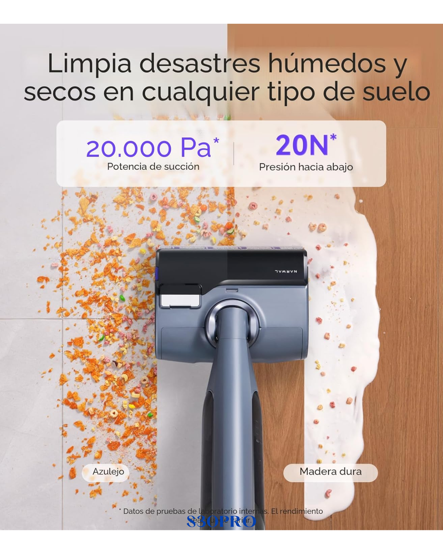 NARWAL S30 PRO WET DRY VACUUM (20,000PA, 790ML)