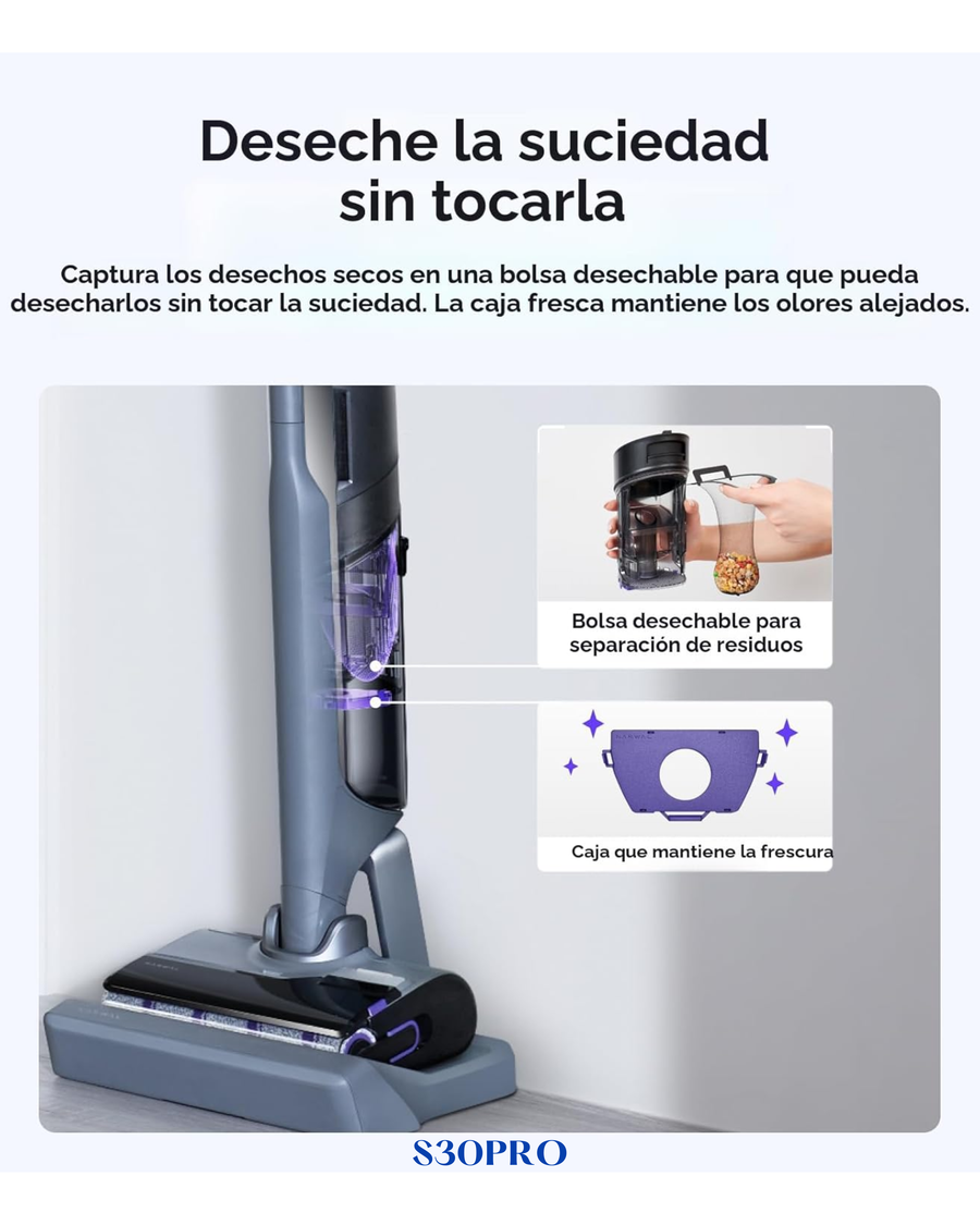 NARWAL S30 PRO WET DRY VACUUM (20,000PA, 790ML)