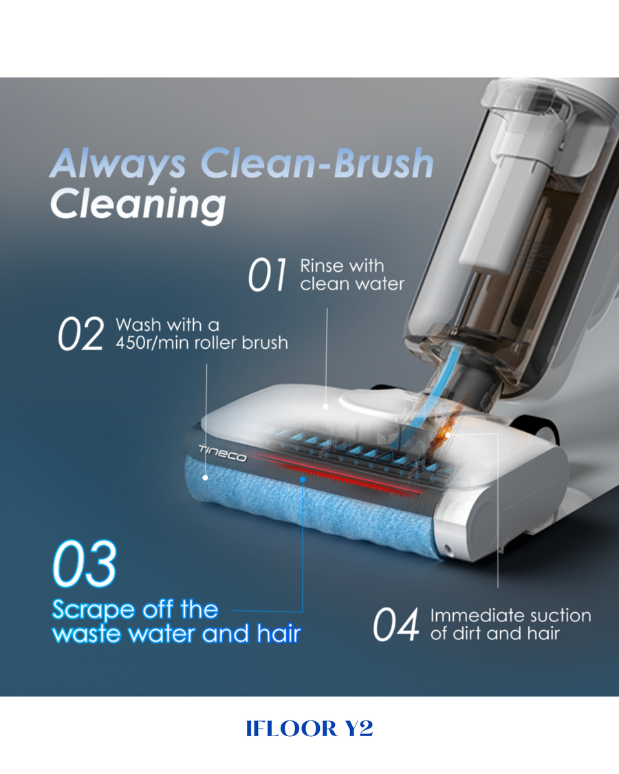 TINECO IFLOOR Y2 WET DRY VACUUM CLEANER