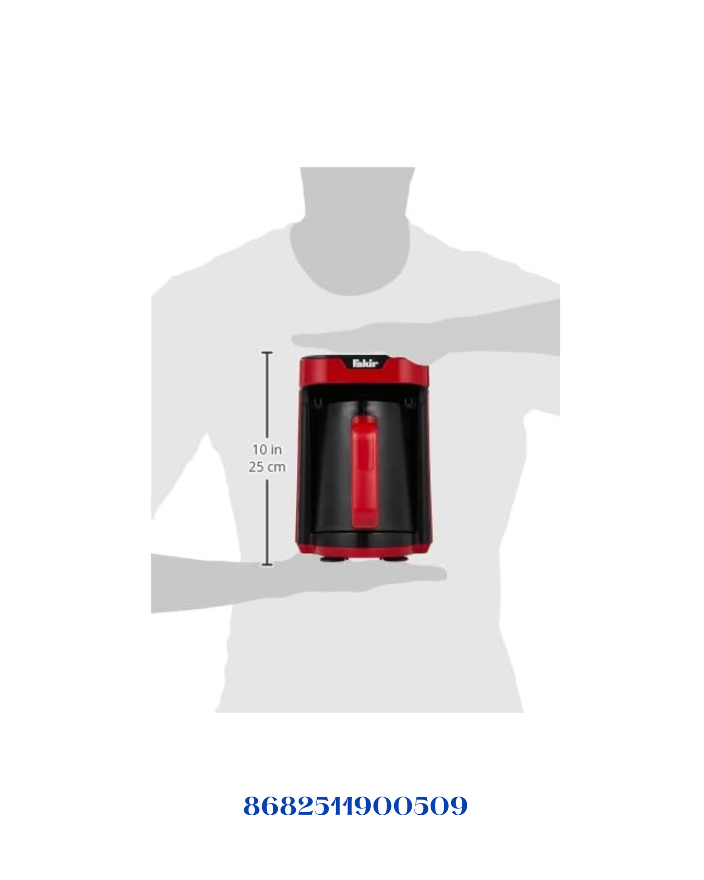 FAKIR- KAAVE MONO TURKISH COFFE MACHINE- RED
