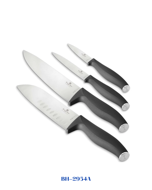 BERLINGER HAUS 4-PIECE KNIFE SET – MATT ANTHRACITE
